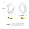 100Pcs Acrylic Linking Rings SACR-CJ0001-36S-2