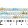 Natural Flower Amazonite Beads Strands G-J400-A08-03-5