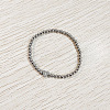 304 Stainless Steel Beads Stretch Bracelets for Women FS-WGC4F34-09-1