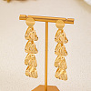 Alloy Nuggets Tassel Stud Earrings FS-WGA2C32-01-3