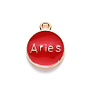 Alloy Enamel Pendants ENAM-S124-01A-07A-3