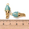 304 Stainless Steel Enamel Pendants STAS-Z193-13G-06B-3