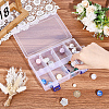 3Pcs 8 Grids PP Plastic Adjustable Dividers Boxes CON-PA0001-13-3