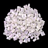 Glass 2-Hole Baking Paint Glass Seed Beads GLAA-G130-01D-2