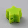 Star Silicone Focal Beads SIL-TAC0008-08I-2