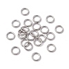 Non-Tarnish 304 Stainless Steel Open Jump Rings STAS-C040-01J-P-1