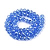 Electroplate Glass Beads Strands EGLA-A044-T8mm-A14-3
