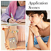 10Pcs Resin Beads PACR-TA0001-33I-9