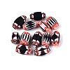 Handmade Millefiori Glass Barrel Beads LS-LA-N002-09A-1