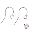 925 Sterling Silver Earring Hooks STER-K167-051C-S-7