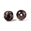 Handmade Gold Sand Lampwork Beads LAMP-N045-01B-02-2