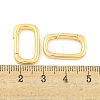 Brass Spring Gate Rings KK-K382-04G-3