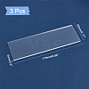 3Pcs Acrylic Organic Glass Sheet AJEW-CA0001-57-2