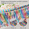 PET Tassel Trim DIY-WH0504-322A-4