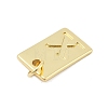 Brass Pendants KK-H206-10G-X-2