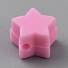 Star Silicone Focal Beads SIL-TAC0008-08B-2