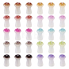 200Pcs 10 Colors Opaque Glass Beads GLAA-TA0001-20-10