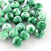 Opaque Acrylic Beads SACR-R853-8mm-212-1