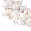 Electroplated Shell Pearl Beads BSHE-D301-01-3