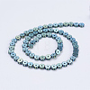 Electroplate Non-magnetic Synthetic Hematite Beads Strands G-J383-6x2mm-A04-1