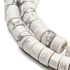 Synthetic Howlite Beads Strands LS-G-D077-D03-01-1-3