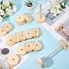 Wood Wheel DIY-WH0591-512-4