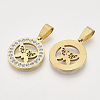 201 Stainless Steel Pendants STAS-N089-92G-2