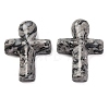 Natural Map Stone Pendants G-B122-02H-1