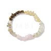 Leo Guardian Gemstone Stretch Bracelets BJEW-JB11108-07-1