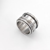 Retro Rotatable 304 Stainless Steel Finger Rings FS-WG84C22-40-1