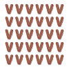 Opaque Acrylic European Beads LS-OACR-TAC0019-006V-2