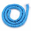 Handmade Polymer Clay Bead Strands CLAY-T002-6mm-30-2