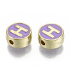 Alloy Enamel Beads X-ENAM-S122-028H-NR-2