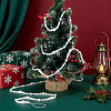 ABS Plastic Imitation Pearl Hanging Ornaments HJEW-PH02533-3