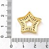 Rack Plating Brass Micro Pave Cubic Zirconia Silde Charms KK-C047-07G-3