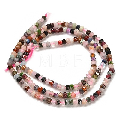 Natural Mixed Gemstone Beads Strands G-K373-B02-02-1