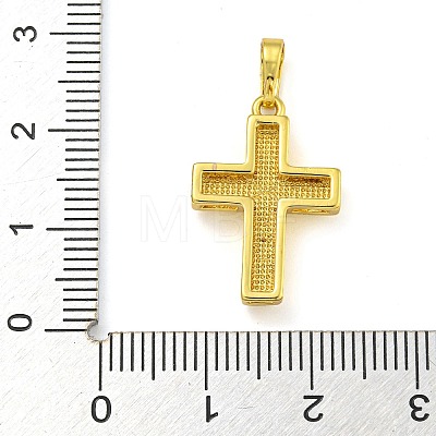 Brass Pendants with Shell KK-D534-02G-02-1