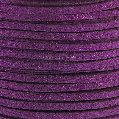 Glitter Powder Faux Suede Cord LW-D001-1006-1