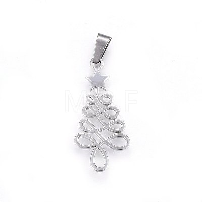 Non-Tarnish 304 Stainless Steel Pendants LS-STAS-P209-45P-1
