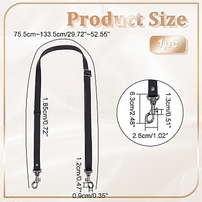 Leather Bag Strap PURS-WH0005-46B-01-1