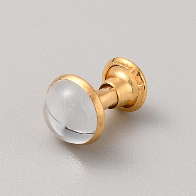 Round Brass Semi-Tublar Rivets FIND-WH0423-44A-1