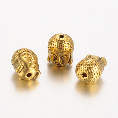 Tibetan Style Alloy Beads X-TIBEB-60542-AG-LF-1