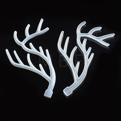 Antler Tree Jewelry Display Rack Silicone Molds AJEW-WH0022-08-1