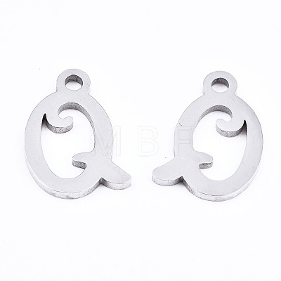 201 Stainless Steel Charms X-STAS-T044-217P-Q-1