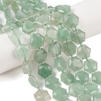 Natural Green Aventurine Beads Strands G-G144-A04-01-1