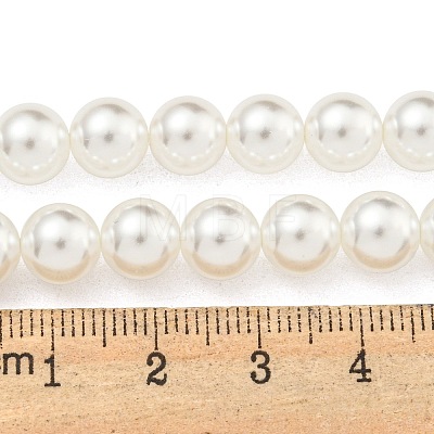 Glass Pearl Beads Strands X-HY-G002-01D-01-1