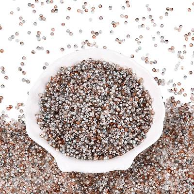 Baking Paint Glass Seed Beads SEED-Q041-03A-15-1
