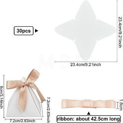 Paper Jewelry Box CON-WH0076-12A-1
