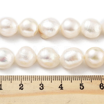 Natural Cultured Freshwater Pearl Beads Strands PEAR-P062-35-1