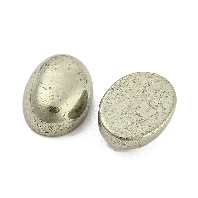 Natural Pyrite Cabochons G-G013-02G-1
